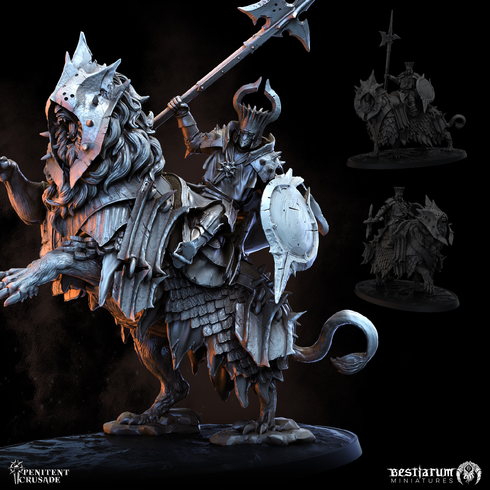 Manticorac Dragoons: Multipart Kit | Penitent Crusade | Paladin
